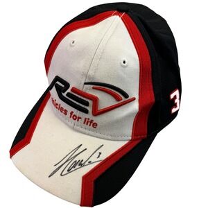 Helio Castroneves Indy Car Signed Hat In Person Penske REV Vehicles For Life